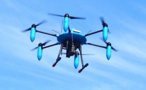 図2 PRODRONE製大型ドローンに搭載HSI